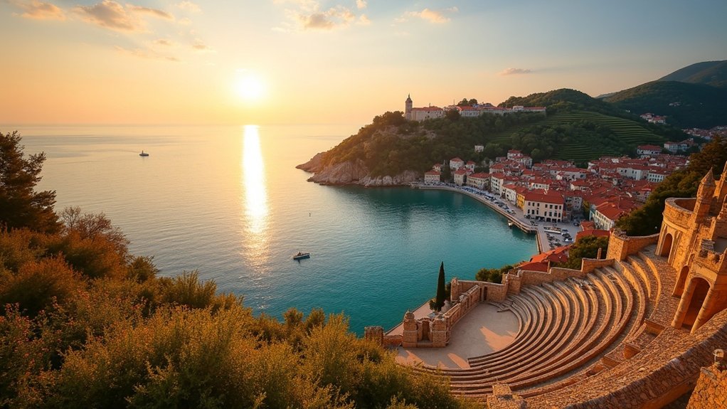 stari amfiteatar obalni šarm tartufi