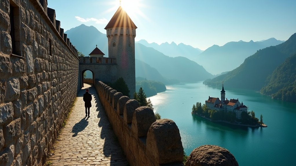 uspon na dvorac nagrade panoramski pogledi