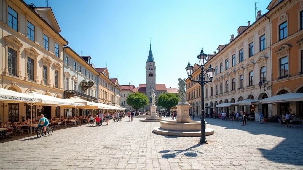 središnji trg znamenitosti brzi obilazak