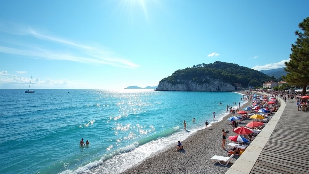 crikvenica plaže žive nasuprot mirnim