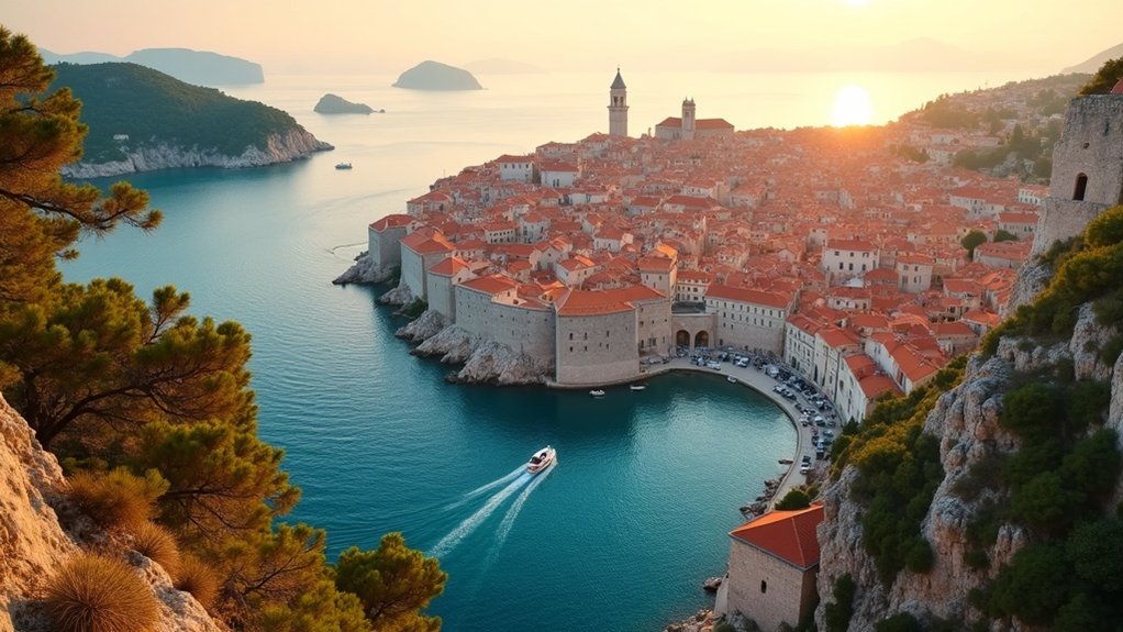 hrvatski slikoviti povijesni obalni vrhunci