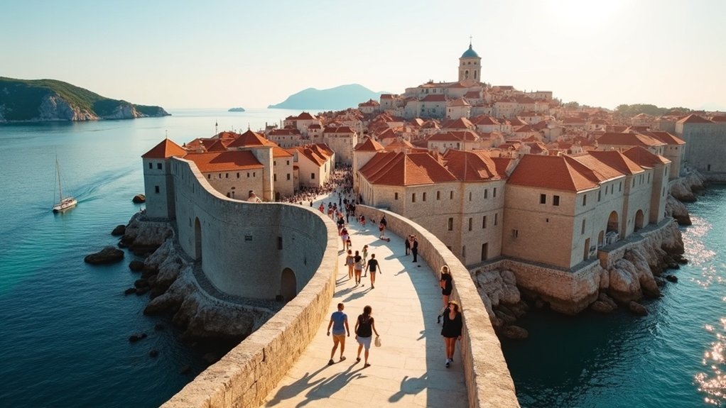 šetnja gradskim zidinama Dubrovnika