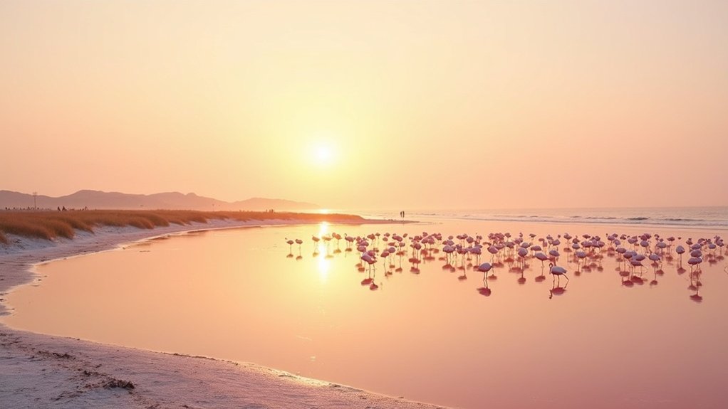 flamingosi plaže špilje kafići s