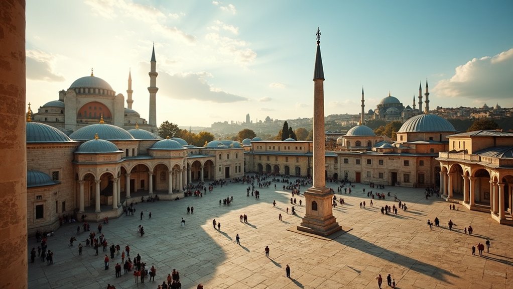 povijesni sultanahmet hagia topkapi hippodrom