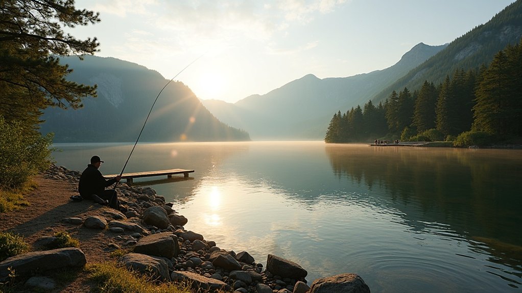 jezero Lokve obiteljski prijateljska ribolovna staza