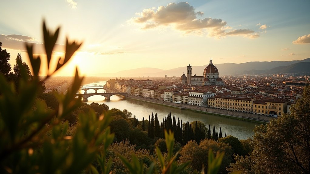pitti boboli panoramske vidikovce za zalazak sunca
