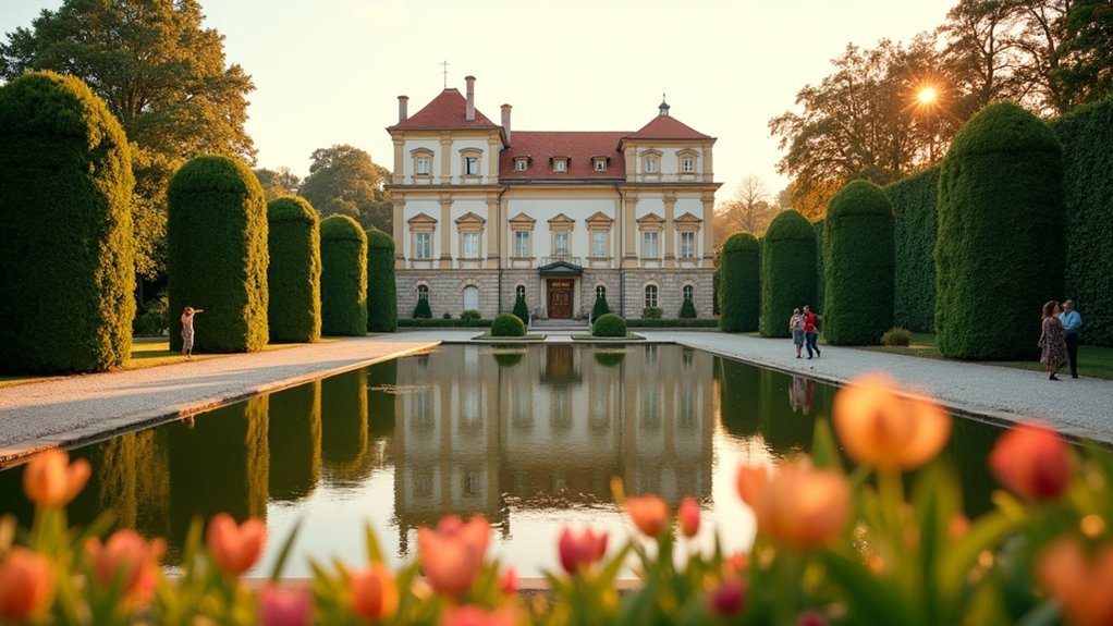 riječni barokni dvorac svetište
