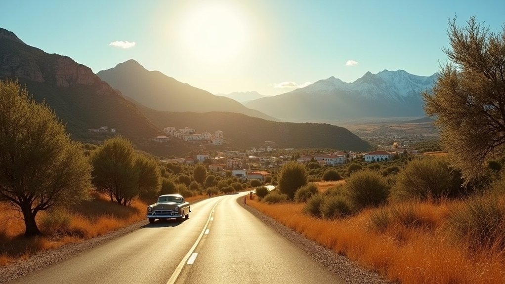 andaluzijski vodič za znamenitosti na putovanju automobilom