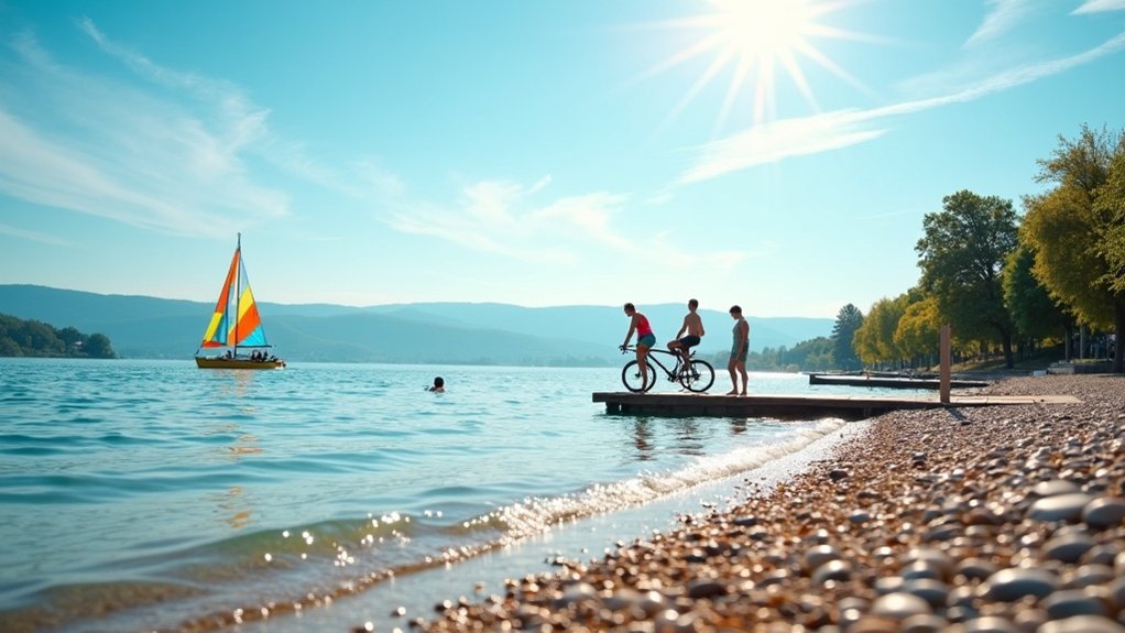 balaton vikend plivanje jedrenje bicikliranje