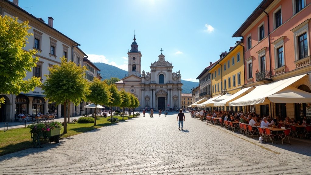 kompaktni povijesni grad lokalni uvidi