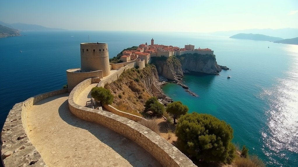 utvrđena obalna povijesna panoramska ruta