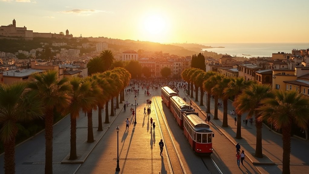 povijesno sunce tapas zalazak sunca plaža