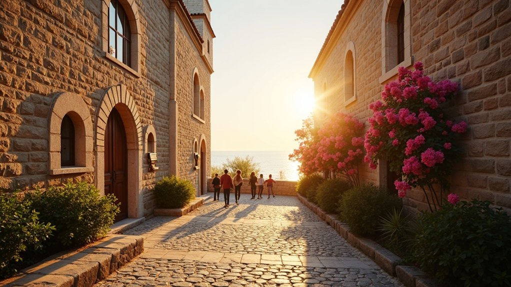 obnovljena venecijanska vila s artefaktima