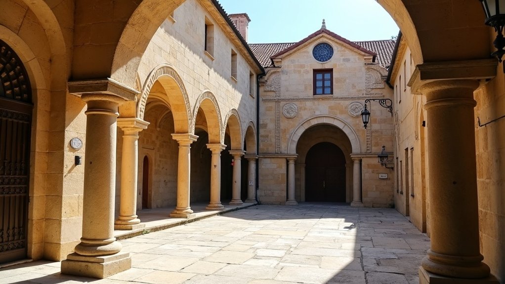 romanički gradski palača promenade