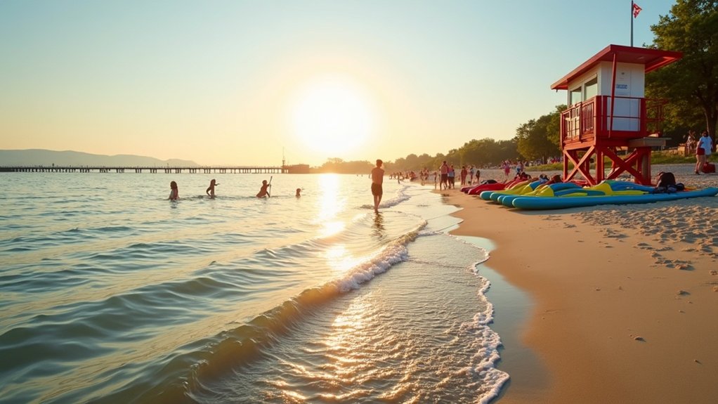 plitki obiteljski odmorišni najmovi na plaži