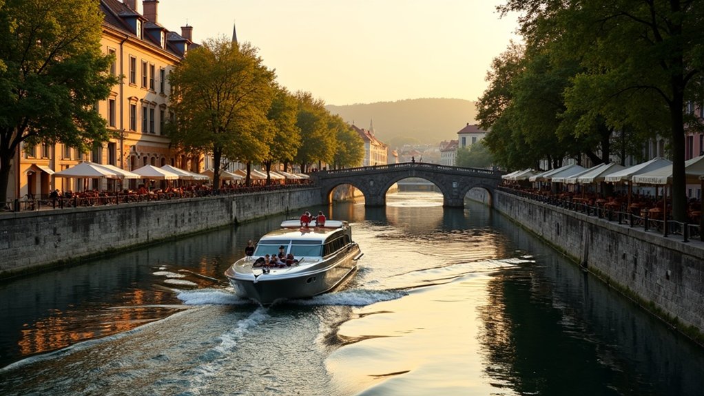 kratka slikovita vožnja rijekom Ljubljanicom