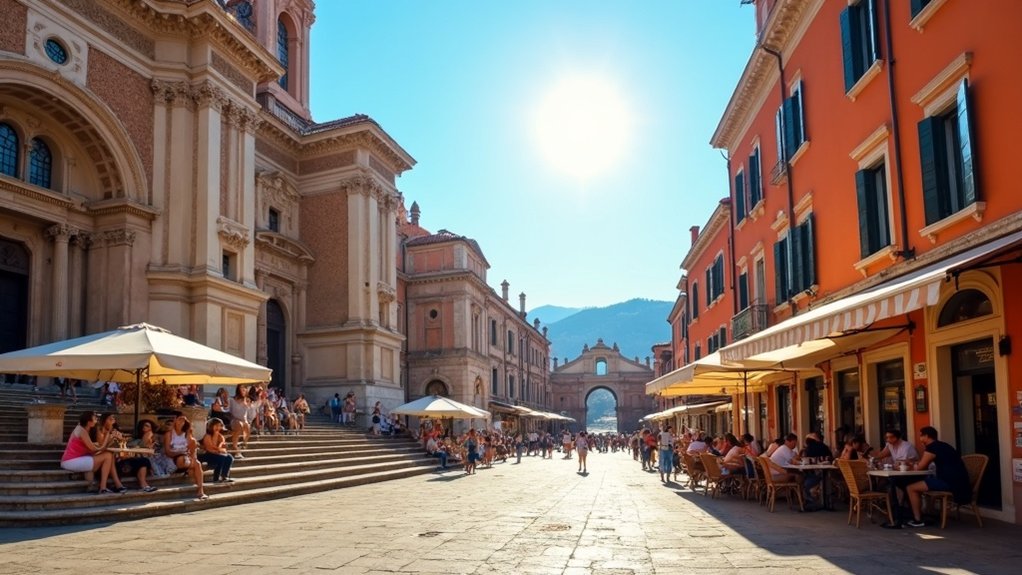 udine šetnja pogledi hrana