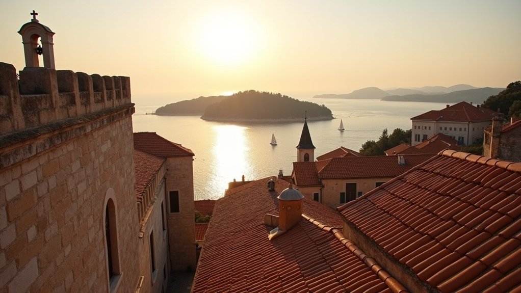 venecijanska gotička katedrala panoramska zvonik