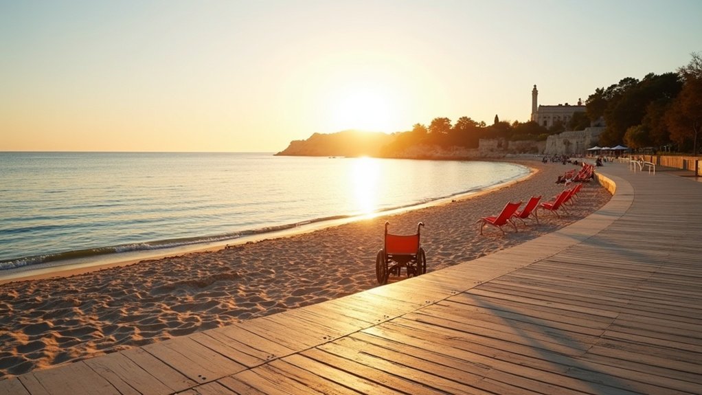 pristupačne plaže s rampama