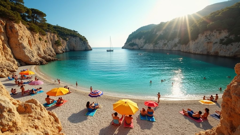 plaža izbor aktivnost atmosfera pristup