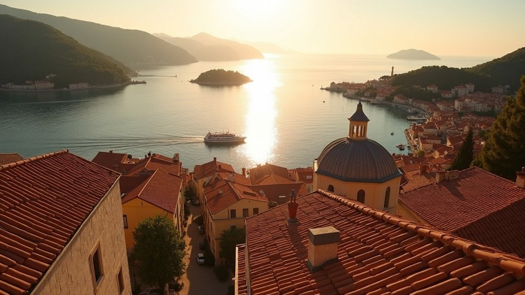 šarmantan primorski hrvatski povijesni grad