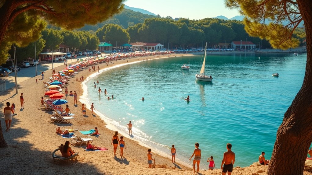 prijateljske plaže za obitelji s pogodnostima