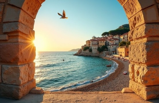 pula s drevnim obalnim rimskim šarmom