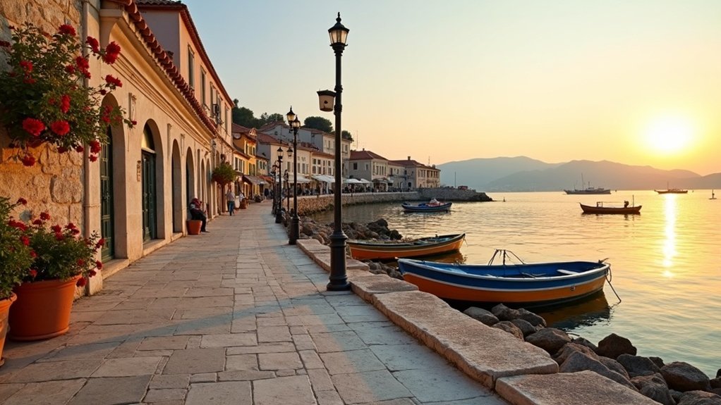 scenski 4 km obalni utvrđeni promenadni put